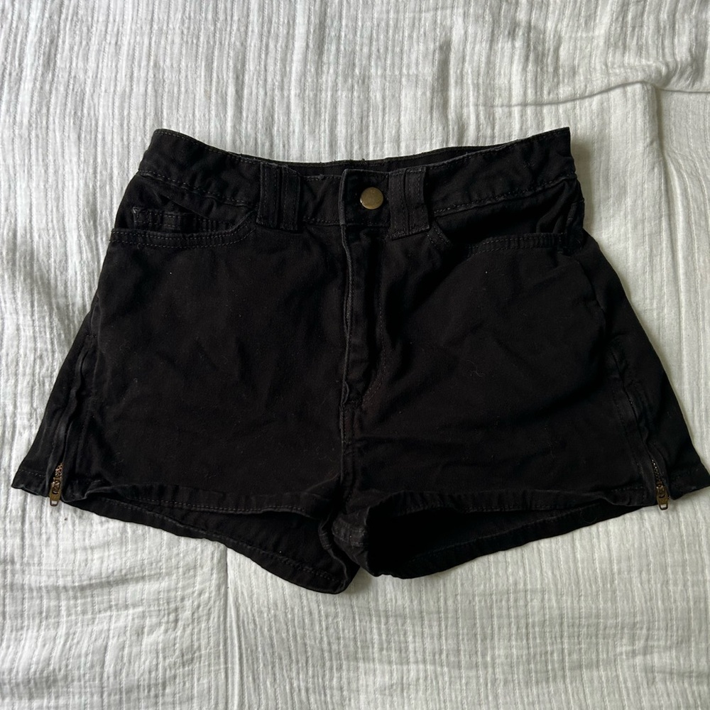 American Apparel Hot Short with Zipper sides